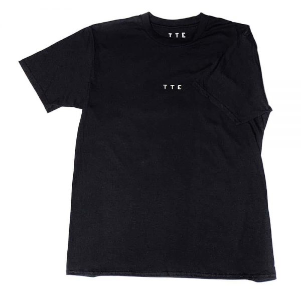 Black TTE T-Shirt (front)